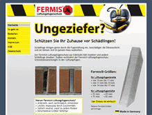 Tablet Screenshot of fermis.de